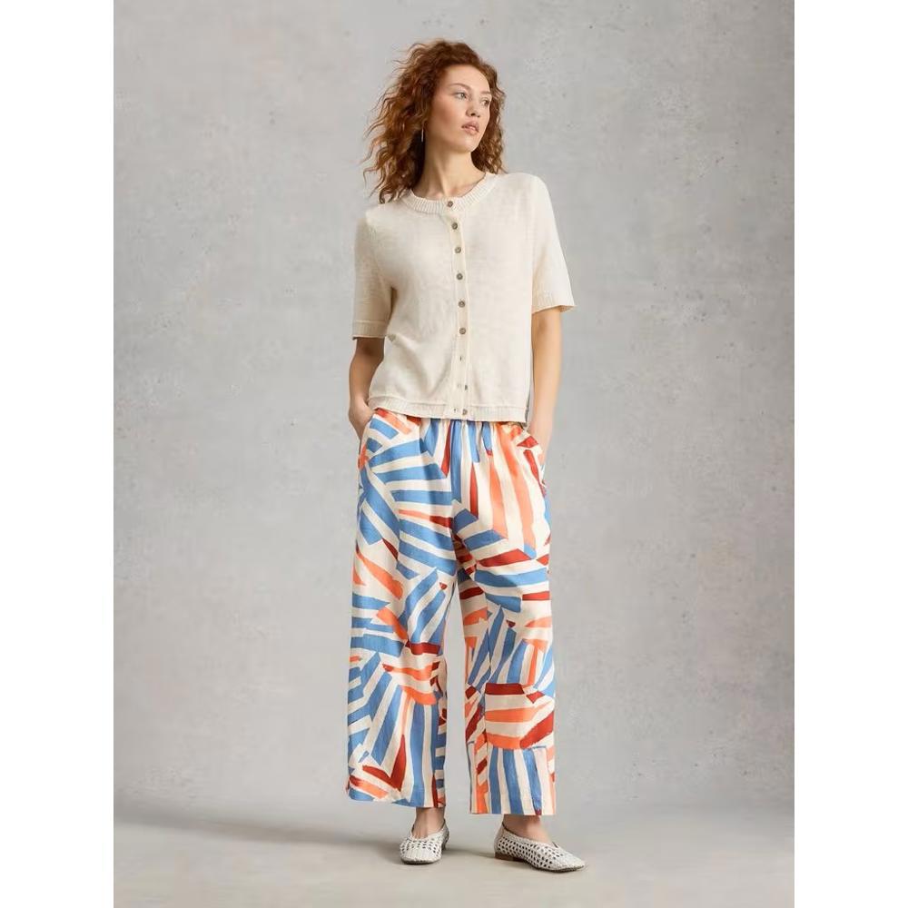 White Stuff Shelly Linen Blend Culotte